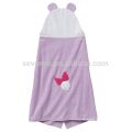 Envoltório de toalha de banho com capuz infantil &quot;Amanda Panda&quot;, presente de bebê de algodão de algodão para Toddle Infantil meninas e meninos, mantendo o bebê quente